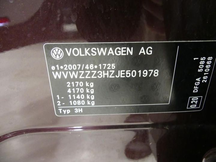 Photo 3 VIN: WVWZZZ3HZJE501978 - VOLKSWAGEN ARTEON 