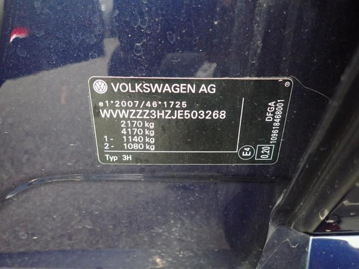 Photo 10 VIN: WVWZZZ3HZJE503268 - VOLKSWAGEN ARTEON 