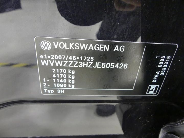 Photo 8 VIN: WVWZZZ3HZJE505426 - VOLKSWAGEN ARTEON 