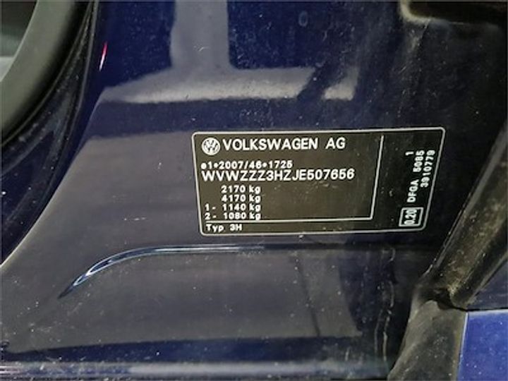 Photo 11 VIN: WVWZZZ3HZJE507656 - VOLKSWAGEN ARTEON DIESEL 