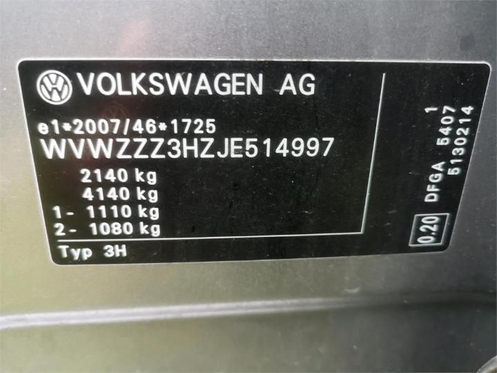 Photo 14 VIN: WVWZZZ3HZJE514997 - VOLKSWAGEN ARTEON 