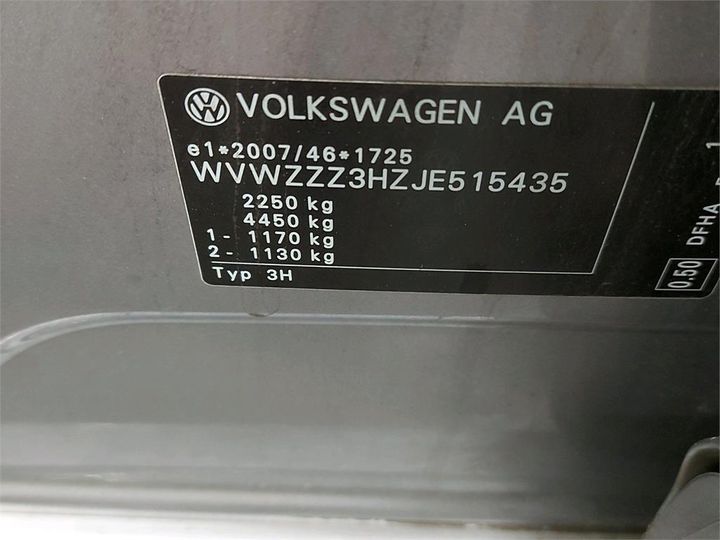 Photo 6 VIN: WVWZZZ3HZJE515435 - VOLKSWAGEN ARTEON 