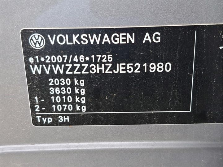 Photo 6 VIN: WVWZZZ3HZJE521980 - VOLKSWAGEN ARTEON 