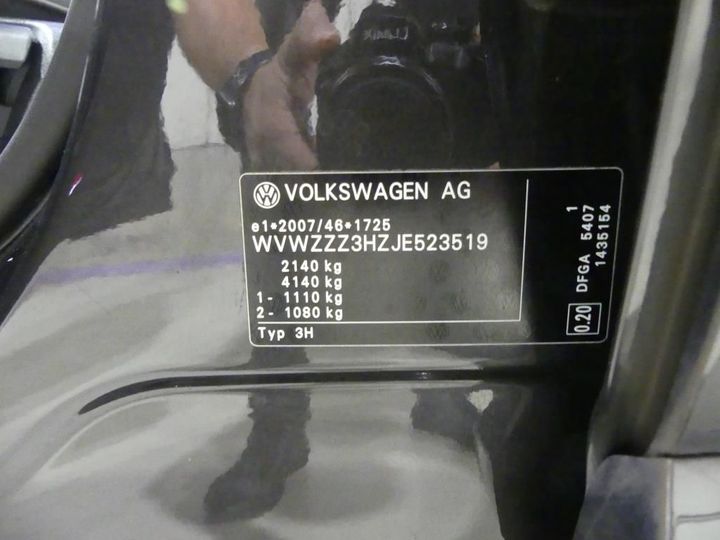 Photo 4 VIN: WVWZZZ3HZJE523519 - VOLKSWAGEN ARTEON 