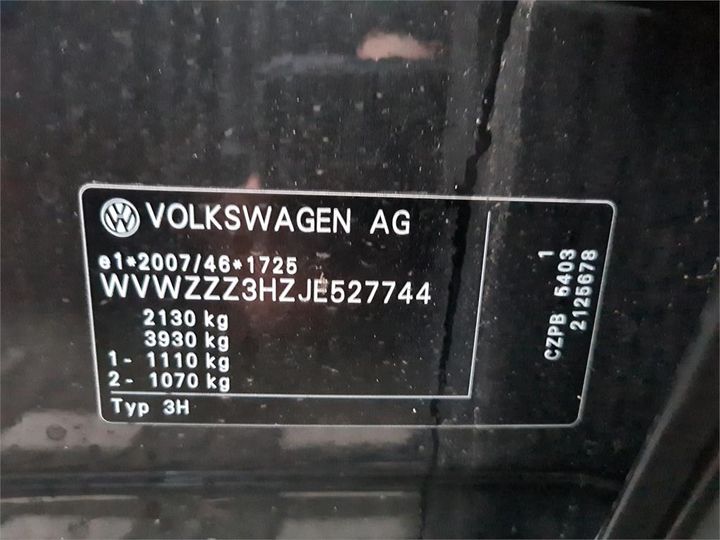 Photo 15 VIN: WVWZZZ3HZJE527744 - VOLKSWAGEN ARTEON 