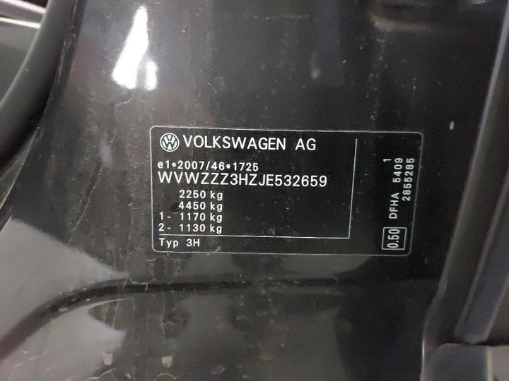 Photo 2 VIN: WVWZZZ3HZJE532659 - VOLKSWAGEN ARTEON 