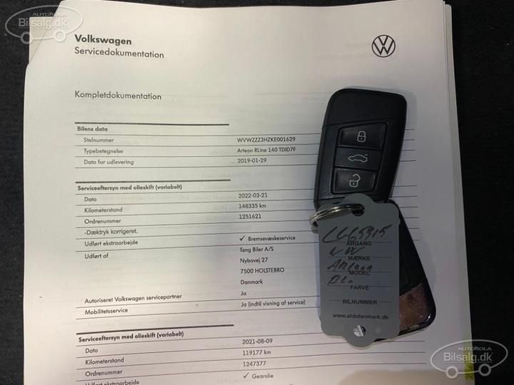 Photo 5 VIN: WVWZZZ3HZKE001629 - VOLKSWAGEN ARTEON HATCHBACK 