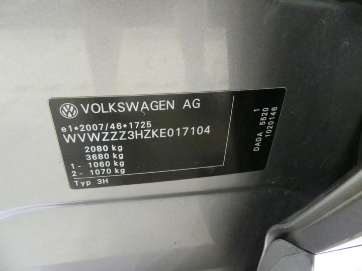 Photo 3 VIN: WVWZZZ3HZKE017104 - VW ARTEON 