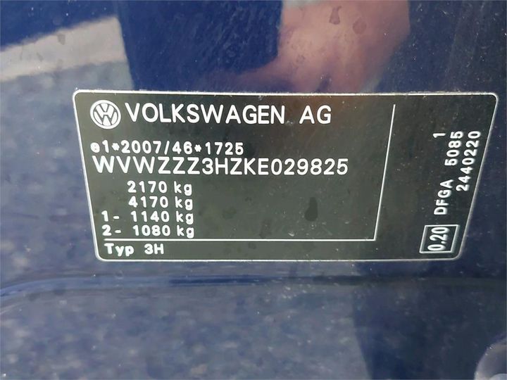 Photo 2 VIN: WVWZZZ3HZKE029825 - VOLKSWAGEN ARTEON 