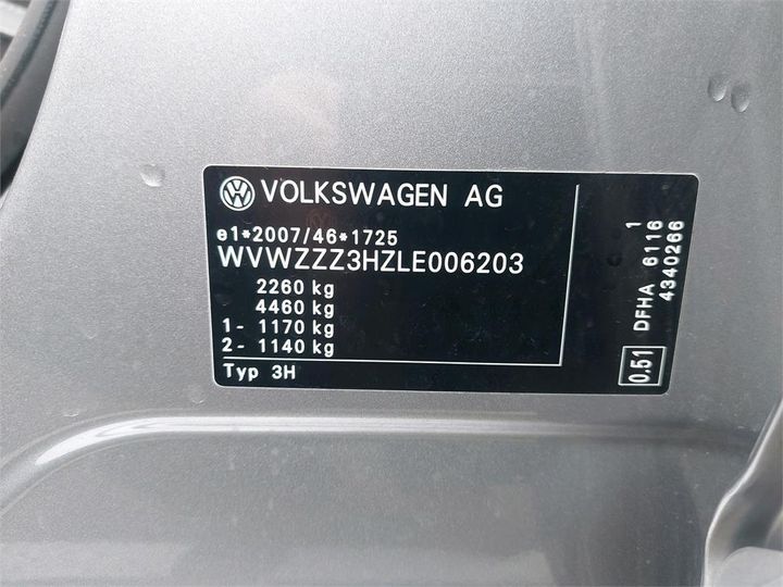 Photo 4 VIN: WVWZZZ3HZLE006203 - VOLKSWAGEN ARTEON 