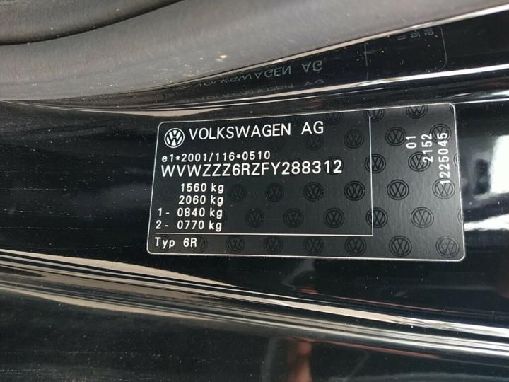 Photo 15 VIN: WVWZZZ6RZFY288312 - VOLKSWAGEN POLO 