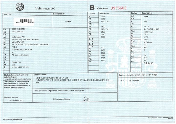 Photo 25 VIN: WVWZZZ6RZGY040786 - VOLKSWAGEN POLO 