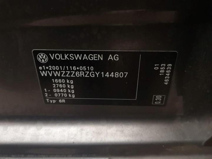 Photo 8 VIN: WVWZZZ6RZGY144807 - VOLKSWAGEN POLO 