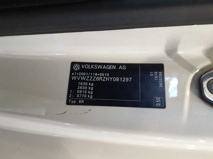 Photo 13 VIN: WVWZZZ6RZHY081297 - VOLKSWAGEN POLO 