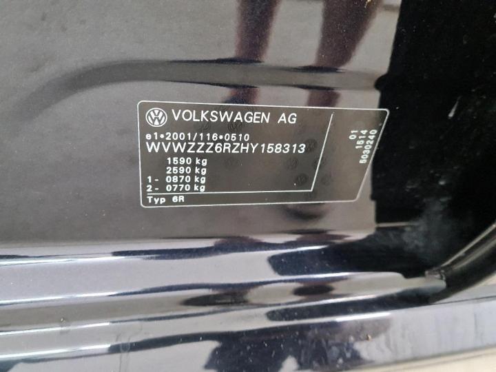 Photo 9 VIN: WVWZZZ6RZHY158313 - VOLKSWAGEN POLO 