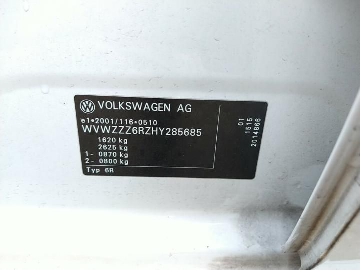 Photo 24 VIN: WVWZZZ6RZHY285685 - VOLKSWAGEN POLO 