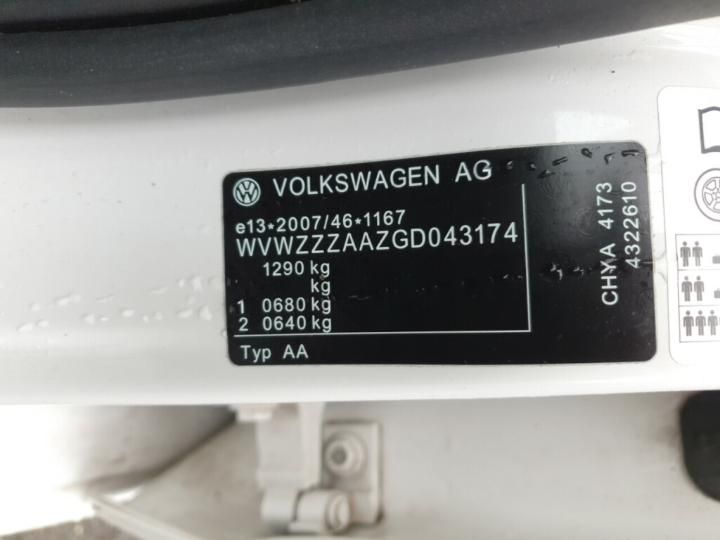 Photo 15 VIN: WVWZZZAAZGD043174 - VOLKSWAGEN UP! 