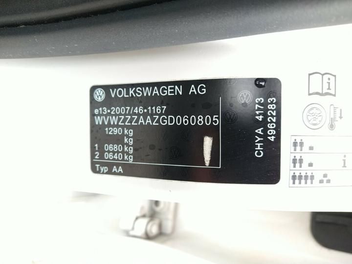 Photo 16 VIN: WVWZZZAAZGD060805 - VOLKSWAGEN UP! 