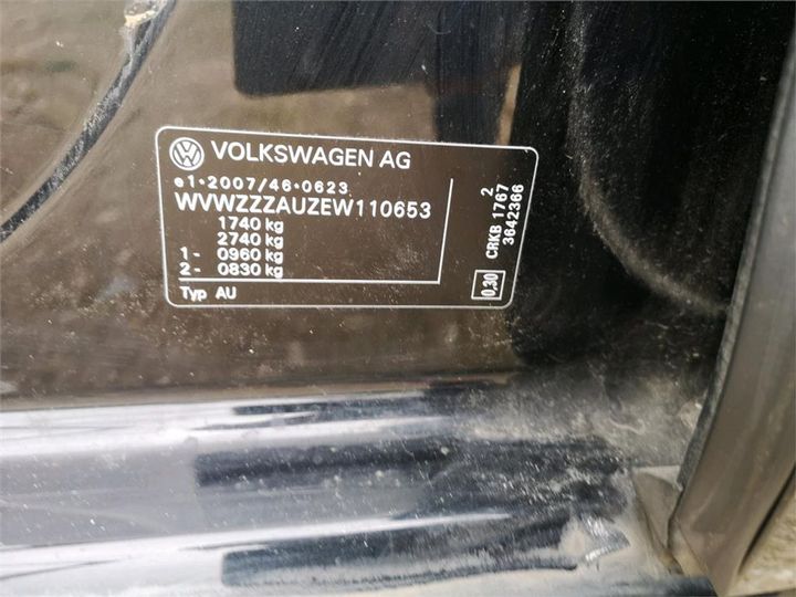 Photo 8 VIN: WVWZZZAUZEW110653 - VOLKSWAGEN GOLF 