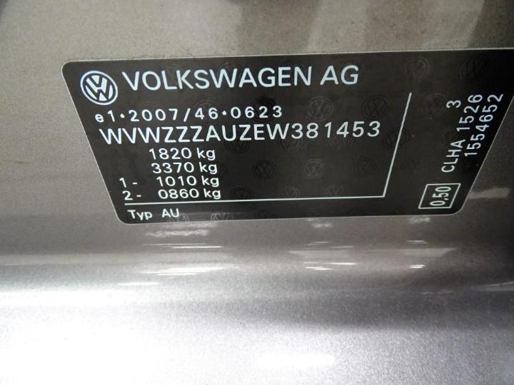 Photo 6 VIN: WVWZZZAUZEW381453 - VOLKSWAGEN GOLF 