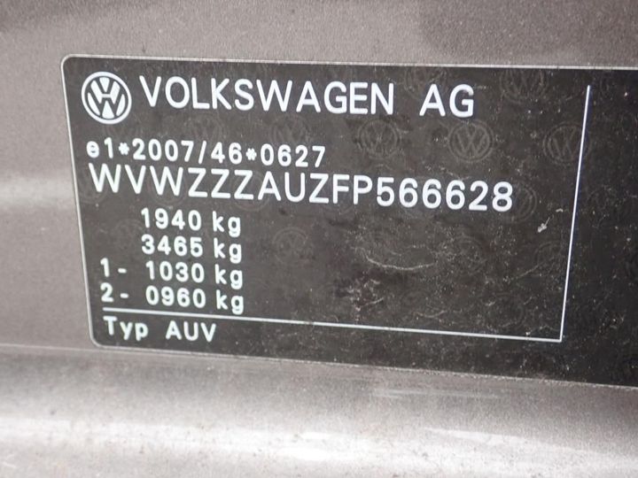 Photo 15 VIN: WVWZZZAUZFP566628 - VOLKSWAGEN GOLF 