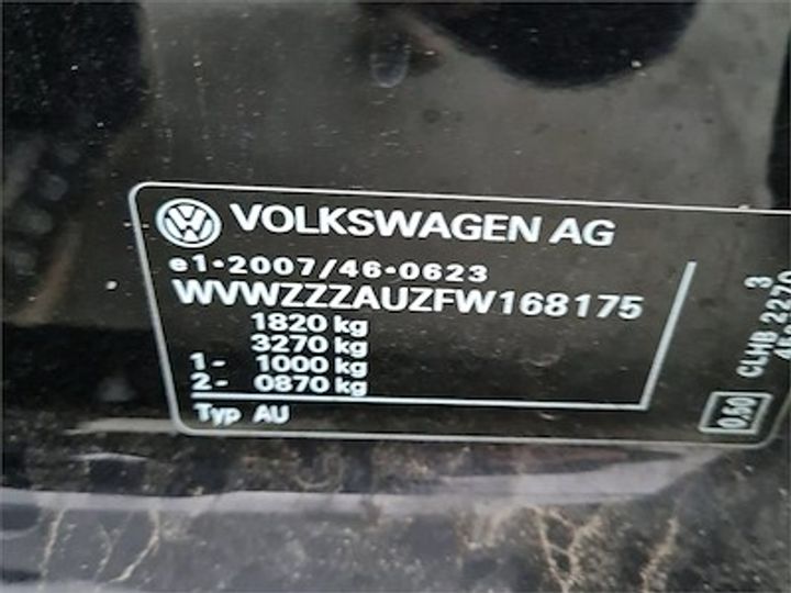 Photo 12 VIN: WVWZZZAUZFW168175 - VOLKSWAGEN GOLF 