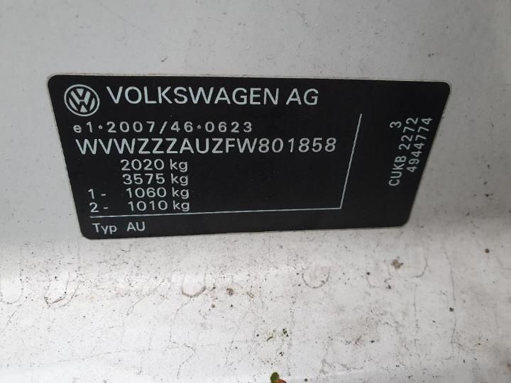 Photo 26 VIN: WVWZZZAUZFW801858 - VOLKSWAGEN GOLF 