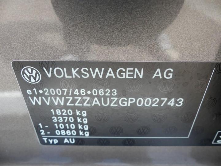 Photo 5 VIN: WVWZZZAUZGP002743 - VOLKSWAGEN GOLF 