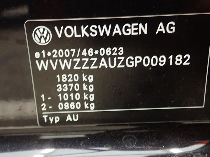 Photo 12 VIN: WVWZZZAUZGP009182 - VOLKSWAGEN GOLF 