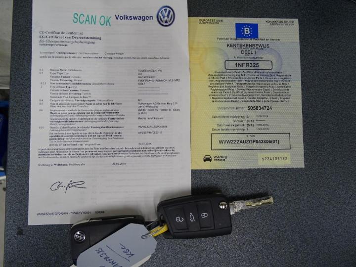 Photo 4 VIN: WVWZZZAUZGP043806 - VOLKSWAGEN GOLF VII 