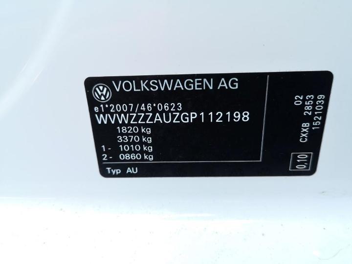 Photo 8 VIN: WVWZZZAUZGP112198 - VOLKSWAGEN GOLF 