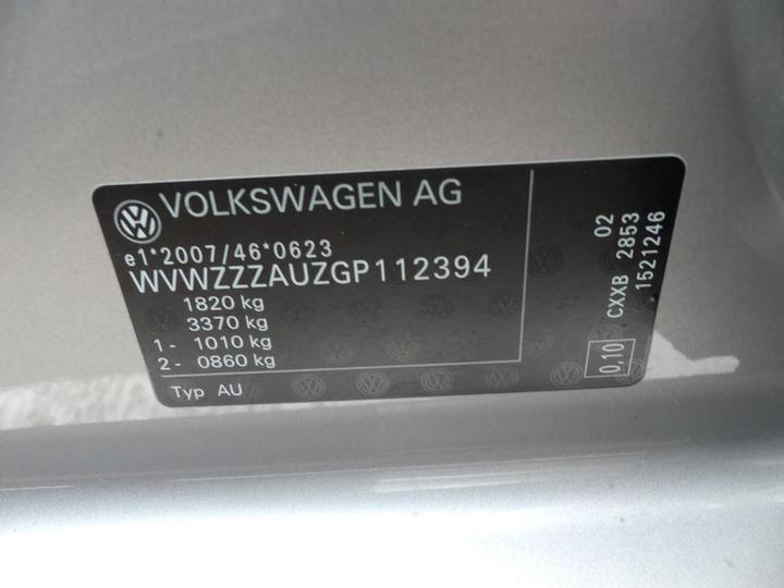 Photo 5 VIN: WVWZZZAUZGP112394 - VOLKSWAGEN GOLF 