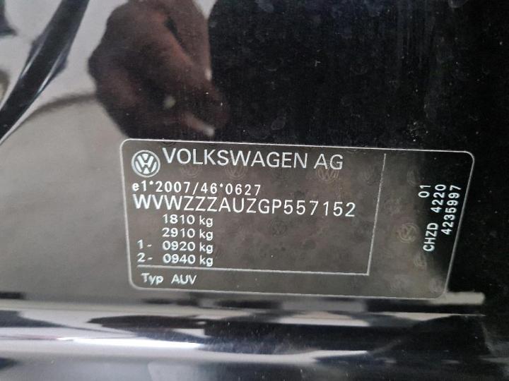 Photo 9 VIN: WVWZZZAUZGP557152 - VOLKSWAGEN GOLF 