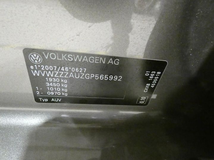 Photo 4 VIN: WVWZZZAUZGP565992 - VOLKSWAGEN GOLF 