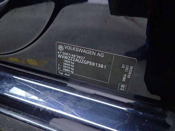 Photo 6 VIN: WVWZZZAUZGP591381 - VOLKSWAGEN GOLF 