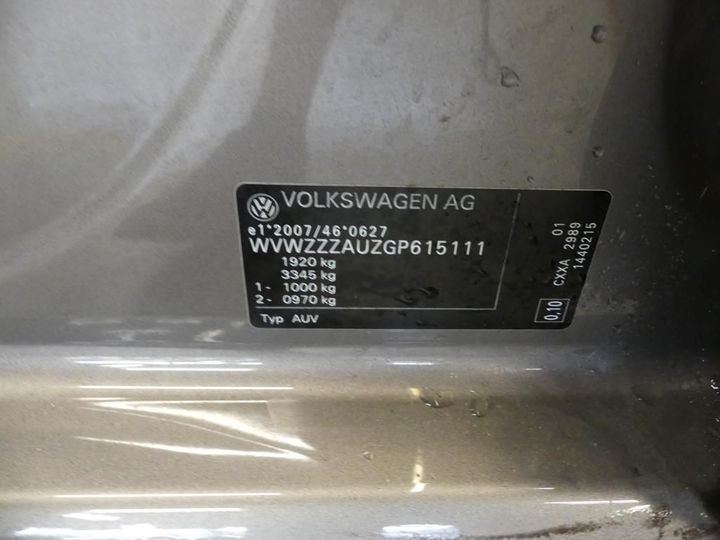 Photo 9 VIN: WVWZZZAUZGP615111 - VOLKSWAGEN GOLF VII VARIAN 