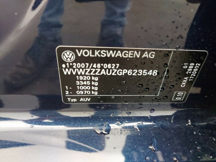 Photo 27 VIN: WVWZZZAUZGP623548 - VOLKSWAGEN GOLF 