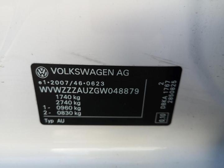 Photo 8 VIN: WVWZZZAUZGW048879 - VOLKSWAGEN GOLF 