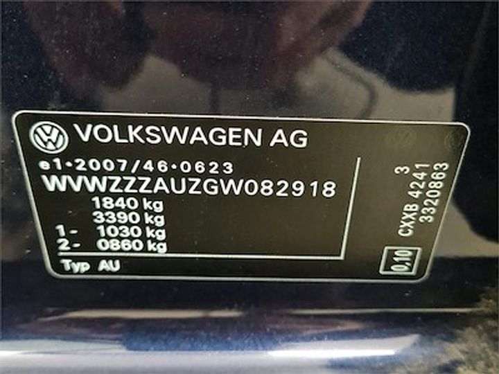 Photo 12 VIN: WVWZZZAUZGW082918 - VOLKSWAGEN GOLF 