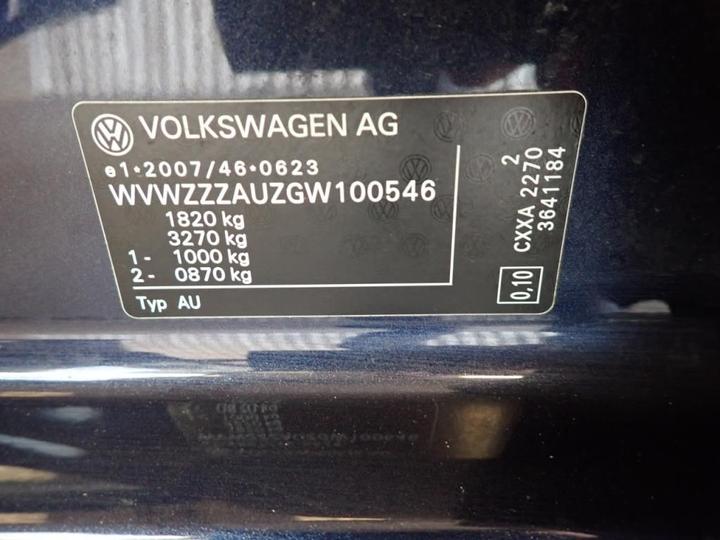 Photo 12 VIN: WVWZZZAUZGW100546 - VOLKSWAGEN GOLF 