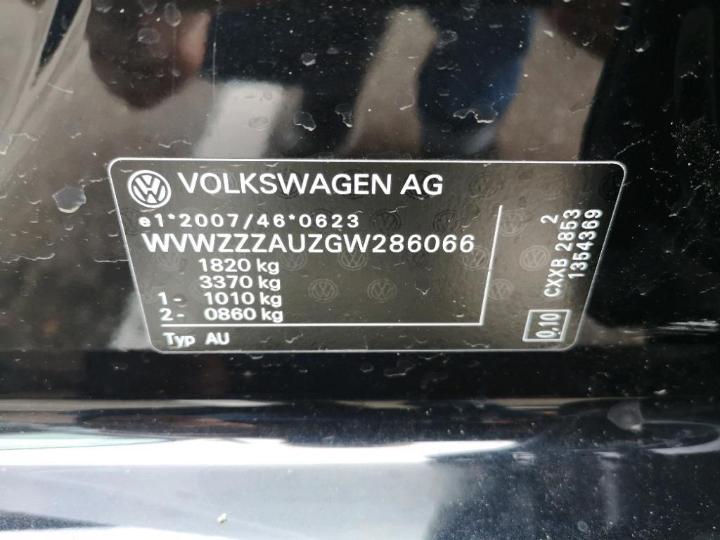 Photo 12 VIN: WVWZZZAUZGW286066 - VOLKSWAGEN GOLF 