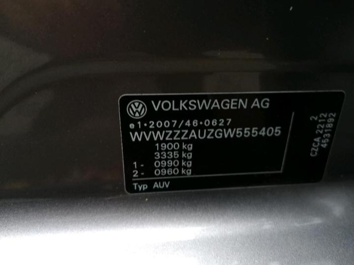 Photo 13 VIN: WVWZZZAUZGW555405 - VOLKSWAGEN GOLF 