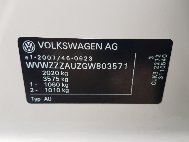 Photo 28 VIN: WVWZZZAUZGW803571 - VOLKSWAGEN GOLF 