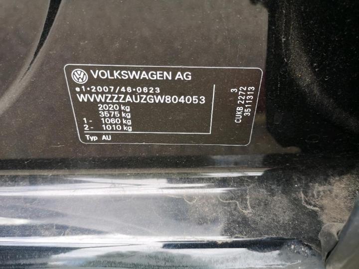 Photo 13 VIN: WVWZZZAUZGW804053 - VOLKSWAGEN GOLF 