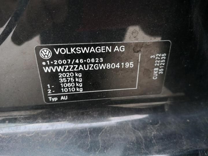 Photo 13 VIN: WVWZZZAUZGW804195 - VOLKSWAGEN GOLF 