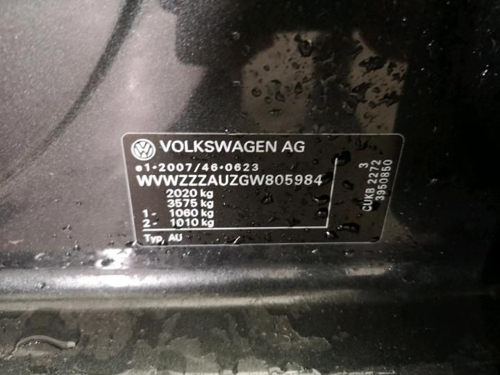 Photo 6 VIN: WVWZZZAUZGW805984 - VOLKSWAGEN GOLF 