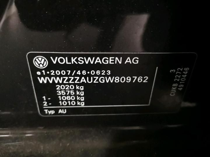 Photo 12 VIN: WVWZZZAUZGW809762 - VOLKSWAGEN GOLF 