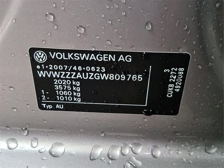 Photo 8 VIN: WVWZZZAUZGW809765 - VOLKSWAGEN GOLF 