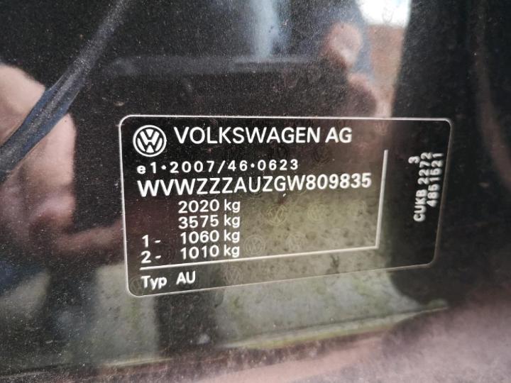 Photo 15 VIN: WVWZZZAUZGW809835 - VOLKSWAGEN GOLF 