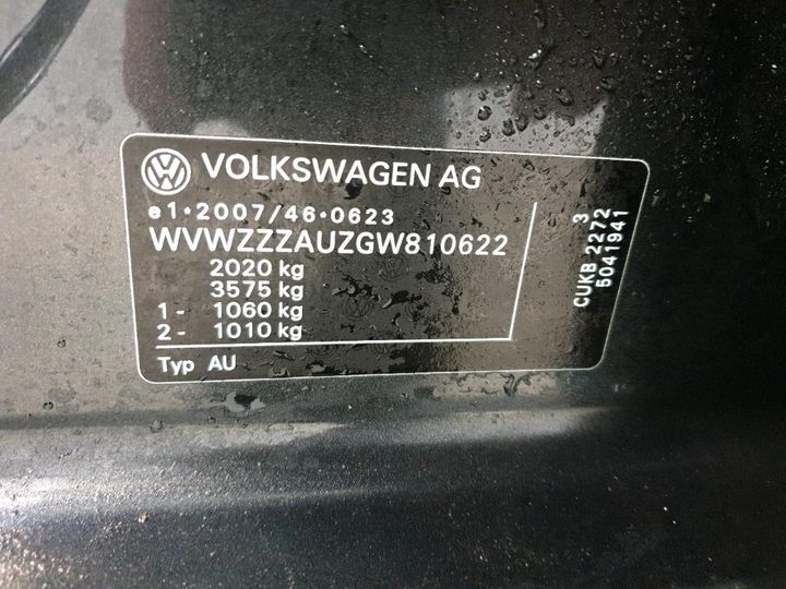 Photo 8 VIN: WVWZZZAUZGW810622 - VOLKSWAGEN GOLF 